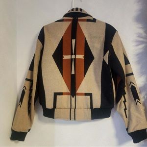 Native Jackets,etc. unisex xxs wool and cotton acetate lined jacket-